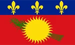 flag of Guadeloupe country